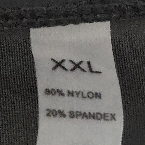 NWOT | Black Tankini Swimsuit High Waisted Tummy Control 2 Piece | XXL - Picture 5 of 6